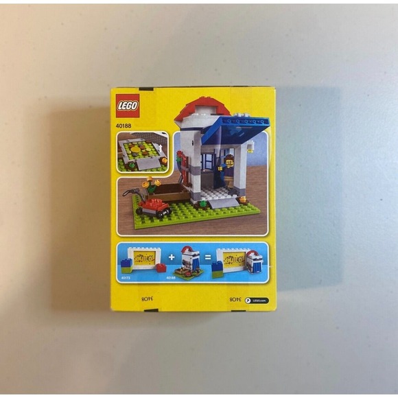 NEW! LEGO Pencil‎ Holder Pot Garden Shed Building Toy 187 pcs Retired 40188 - Picture 2 of 6